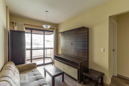 Sala de apartamento para alugar com 1 quarto, 45m² em Indianópolis, São Paulo