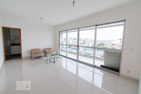 Sala de apartamento à venda com 4 quartos, 120m² em Paquetá, Belo Horizonte