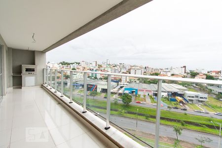 Varanda Gourmet de apartamento à venda com 4 quartos, 120m² em Paquetá, Belo Horizonte