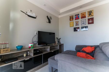 Sala de apartamento à venda com 2 quartos, 52m² em Vila Eldízia, Santo André