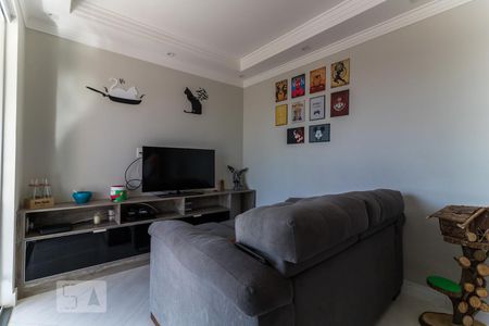 Sala de apartamento à venda com 2 quartos, 52m² em Vila Eldízia, Santo André