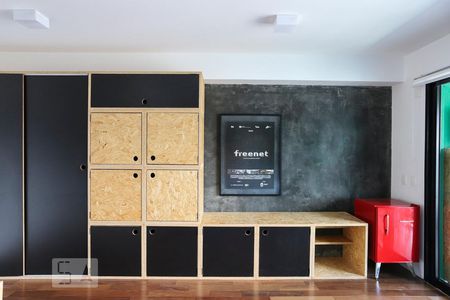 Quarto e sala de kitnet/studio à venda com 1 quarto, 35m² em Bela Vista, São Paulo