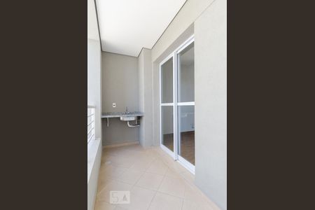 Varanda Gourmet de kitnet/studio para alugar com 1 quarto, 50m² em Jardim do Mar, São Bernardo do Campo