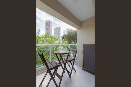 1o. Andar - Varanda de apartamento para alugar com 3 quartos, 80m² em Paraíso, São Paulo