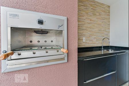 Churrasqueira Gourmet da Sacada de apartamento à venda com 2 quartos, 65m² em Vila Gumercindo, São Paulo