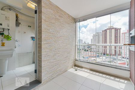 Sacada da Sala de apartamento à venda com 2 quartos, 65m² em Vila Gumercindo, São Paulo