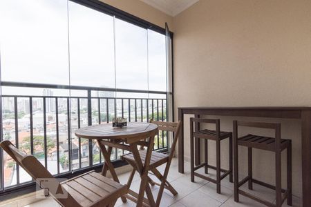 Varanda de apartamento para alugar com 2 quartos, 58m² em Barra Funda, São Paulo