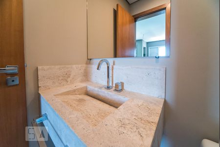 Lavabo de apartamento para alugar com 1 quarto, 92m² em Bairro Jardim, Santo André