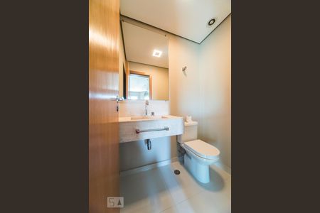 Lavabo de apartamento para alugar com 1 quarto, 92m² em Bairro Jardim, Santo André