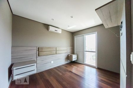 Suíte de apartamento para alugar com 1 quarto, 92m² em Bairro Jardim, Santo André