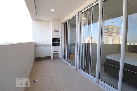 Varanda de apartamento para alugar com 1 quarto, 48m² em Jardim Goiás, Goiânia