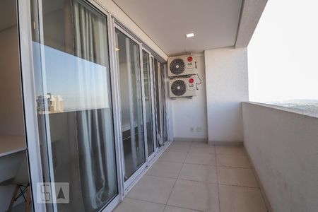 Varanda de apartamento para alugar com 1 quarto, 48m² em Jardim Goiás, Goiânia