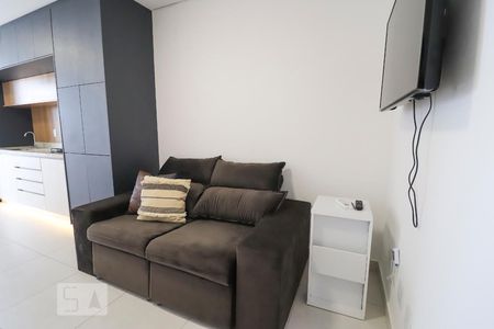 Sala de apartamento para alugar com 1 quarto, 48m² em Jardim Goiás, Goiânia