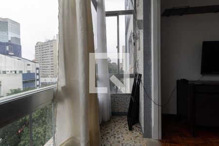 Varanda da Sala de apartamento para alugar com 1 quarto, 60m² em Liberdade, São Paulo