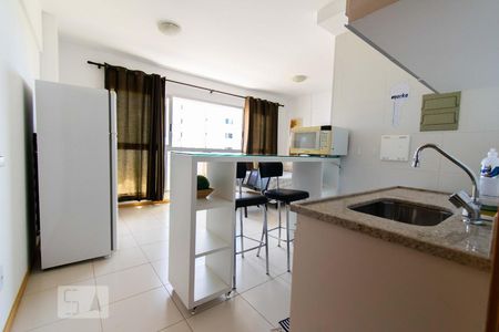 Cozinha/Sala de kitnet/studio para alugar com 1 quarto, 33m² em Sul (águas Claras), Brasília