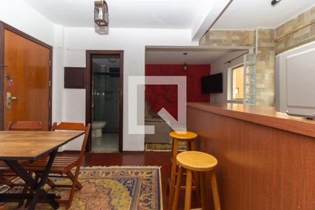 Cozinha  de apartamento para alugar com 1 quarto, 60m² em Vila Mariana, São Paulo