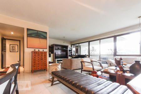 sala de apartamento para alugar com 3 quartos, 187m² em Real Parque, São Paulo