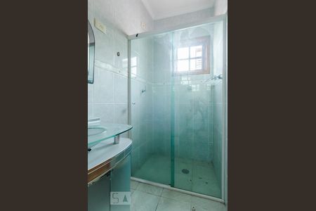 Banheiro da Suíte 1 de casa à venda com 3 quartos, 150m² em Vila Homero Thon, Santo André