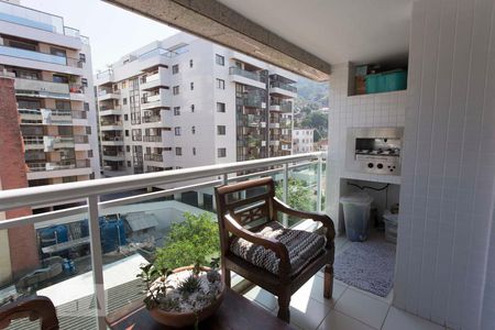 varanda gourmet de apartamento à venda com 3 quartos, 90m² em Charitas, Niterói