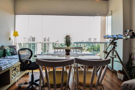 Sala de Jantar de apartamento à venda com 1 quarto, 95m² em Jardim Aeroporto, São Paulo