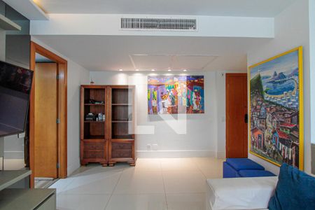 Sala de apartamento à venda com 2 quartos, 105m² em Barra da Tijuca, Rio de Janeiro