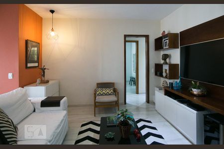 Sala de apartamento à venda com 3 quartos, 110m² em Tijuca, Rio de Janeiro