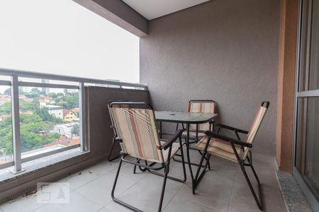 Sacada de kitnet/studio para alugar com 1 quarto, 38m² em Campo Belo, São Paulo