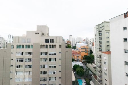 Vista Quarto 1 de apartamento para alugar com 3 quartos, 110m² em Indianópolis, São Paulo