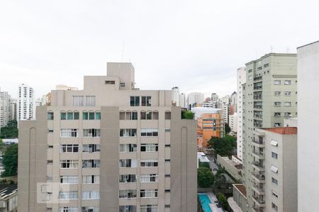 Vista Sala de apartamento à venda com 3 quartos, 110m² em Indianópolis, São Paulo