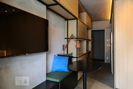 Studio/Sala de kitnet/studio para alugar com 1 quarto, 28m² em República, São Paulo