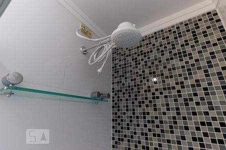 Banheiro da suíte de apartamento à venda com 1 quarto, 50m² em Jardim Proença, Campinas