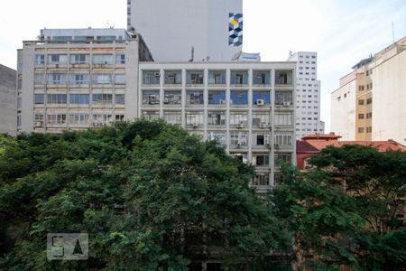 Vista de kitnet/studio para alugar com 1 quarto, 23m² em República, São Paulo