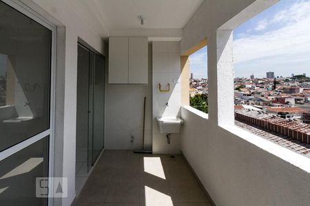 varanda de apartamento para alugar com 2 quartos, 53m² em Vila Prudente, São Paulo