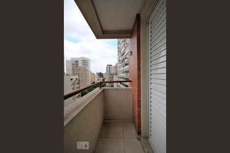 Varanda do Quarto 2 de apartamento para alugar com 2 quartos, 65m² em Consolação, São Paulo