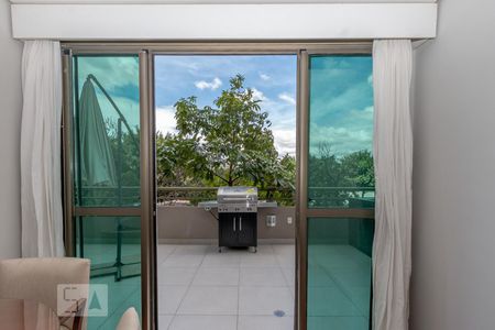 Vista da Sala de apartamento à venda com 3 quartos, 148m² em Brooklin Paulista, São Paulo