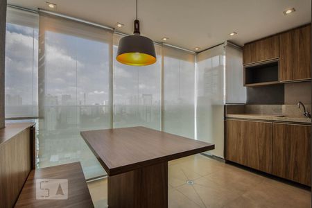 Varanda de apartamento para alugar com 1 quarto, 39m² em Brooklin Paulista, São Paulo