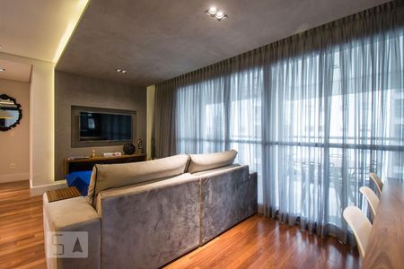 Sala de apartamento para alugar com 2 quartos, 86m² em Paraíso, Santo André