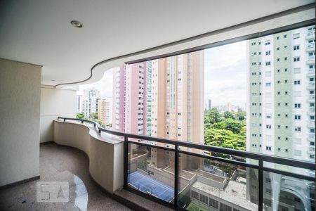 Varanda de apartamento à venda com 3 quartos, 156m² em Jardim Anália Franco, São Paulo