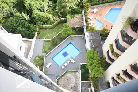 Vista para piscina de apartamento à venda com 1 quarto, 43m² em Vila Suzana, São Paulo