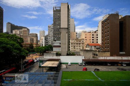 Vista de kitnet/studio para alugar com 1 quarto, 28m² em Santa Efigênia, São Paulo