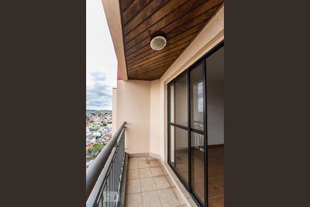 Varanda da Sala de apartamento à venda com 3 quartos, 89m² em Vila Eldízia, Santo André