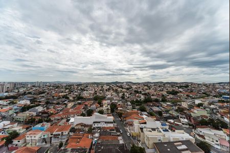 Vista da Varanda da Sala de apartamento à venda com 3 quartos, 89m² em Vila Eldízia, Santo André