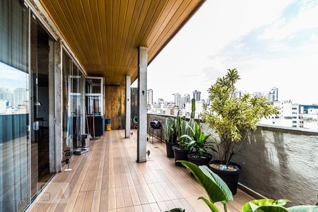 Varanda de apartamento à venda com 1 quarto, 127m² em Barra Funda, São Paulo