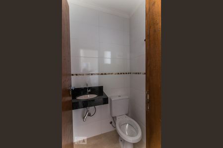 Banheiro de apartamento à venda com 2 quartos, 88m² em Santa Maria, Santo André