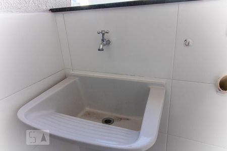 Área de serviço de apartamento à venda com 2 quartos, 88m² em Santa Maria, Santo André