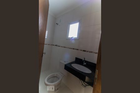 Banheiro de apartamento à venda com 2 quartos, 82m² em Santa Maria, Santo André