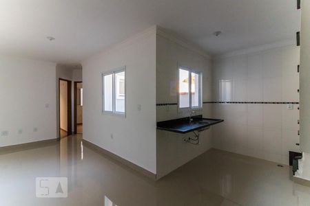 Cozinha de apartamento à venda com 2 quartos, 82m² em Santa Maria, Santo André