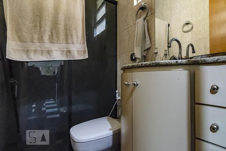 Banheiro do Escritório de casa à venda com 4 quartos, 413m² em Palmares, Belo Horizonte