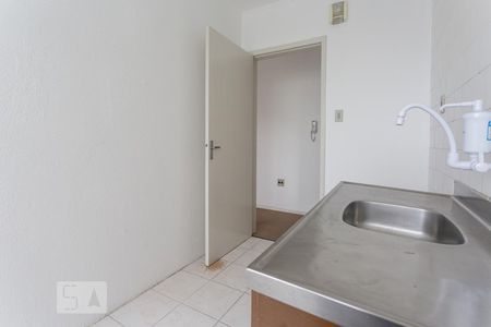 Cozinha de apartamento à venda com 2 quartos, 54m² em Cristal, Porto Alegre