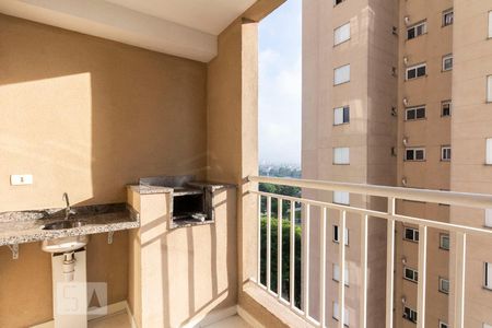 Sacada gourmet  de apartamento para alugar com 3 quartos, 78m² em Parque São Jorge, São Paulo
